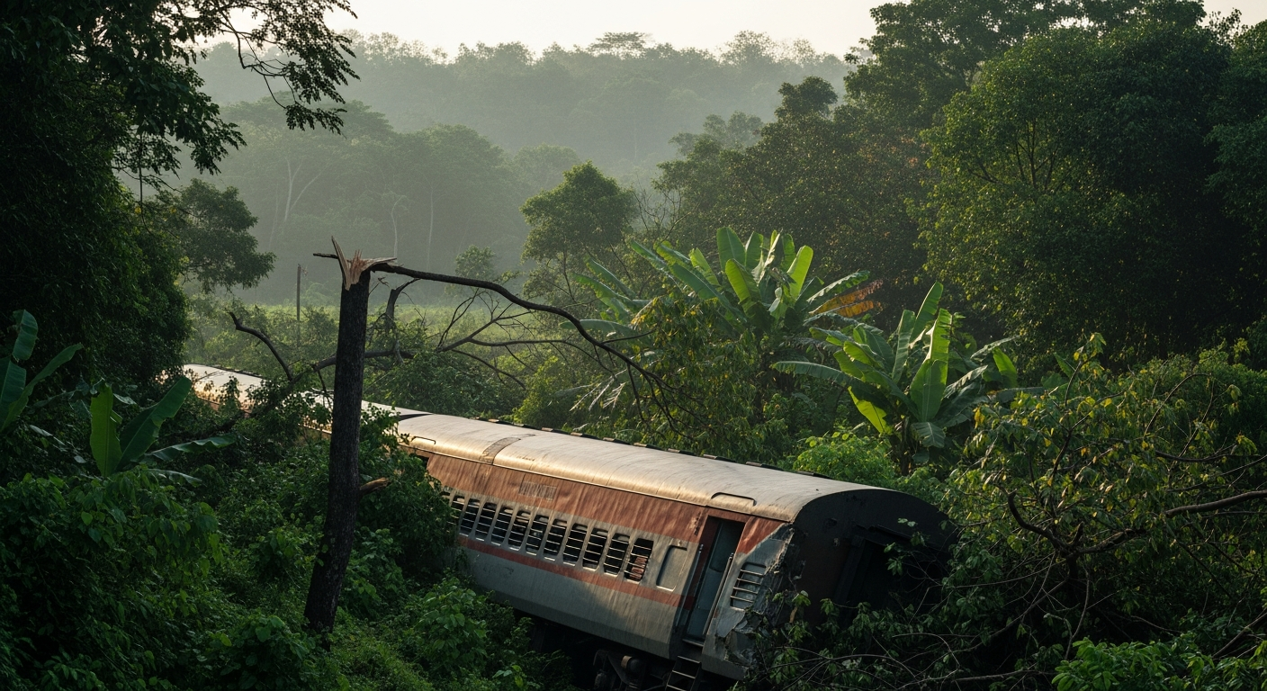 Assam Train Collision Kills 8 Endangered Elephants, Derails Rajdhani Express
