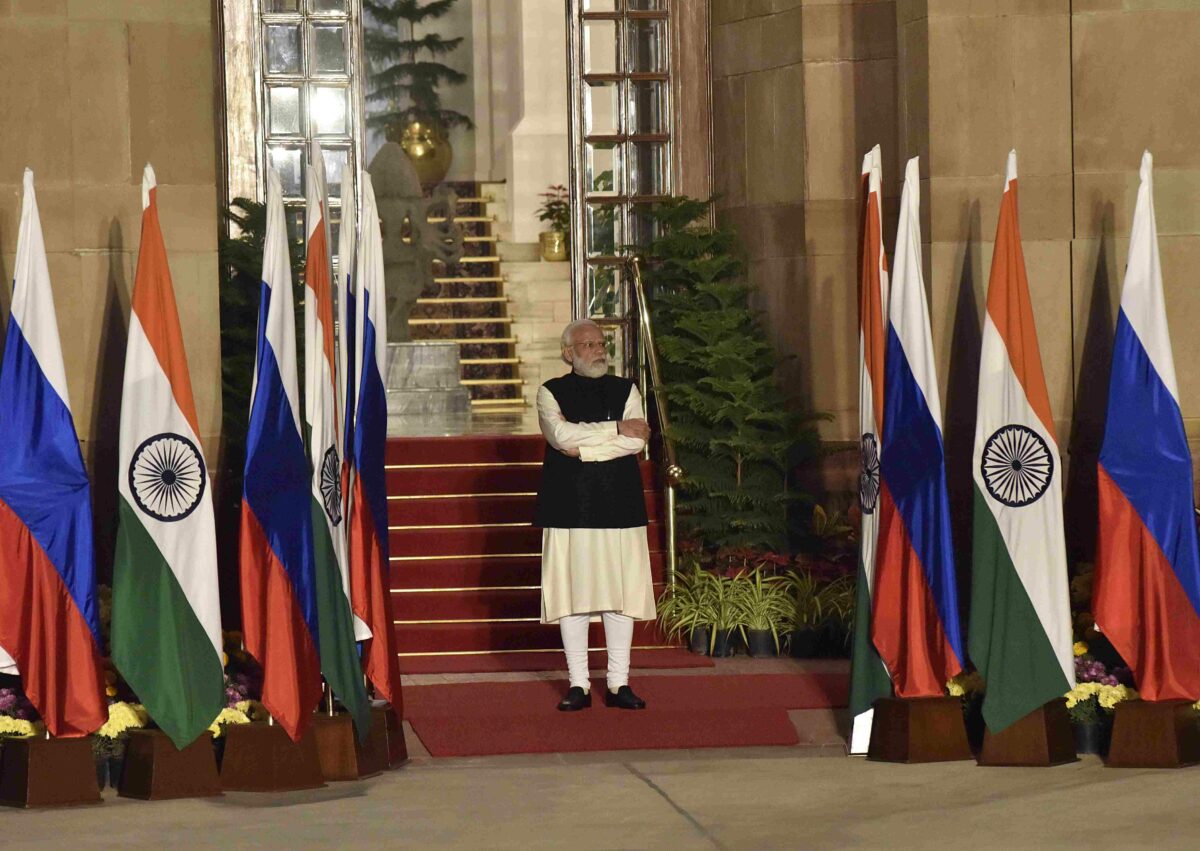 PM Modi waiting for Russian President 