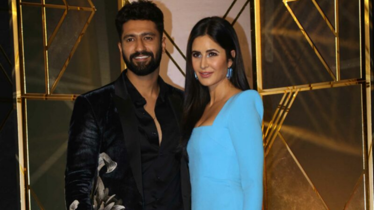 When Katrina Kaif and Vicky Kaushal are sighted together at the Mumbai airport.