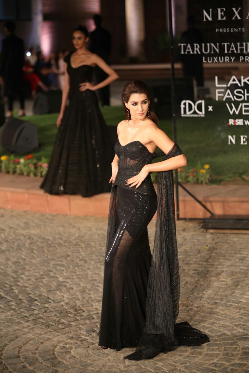 Tarun Tahiliani, collection 'Luxury Pret' with Kriti Sanon as the showstopper.
