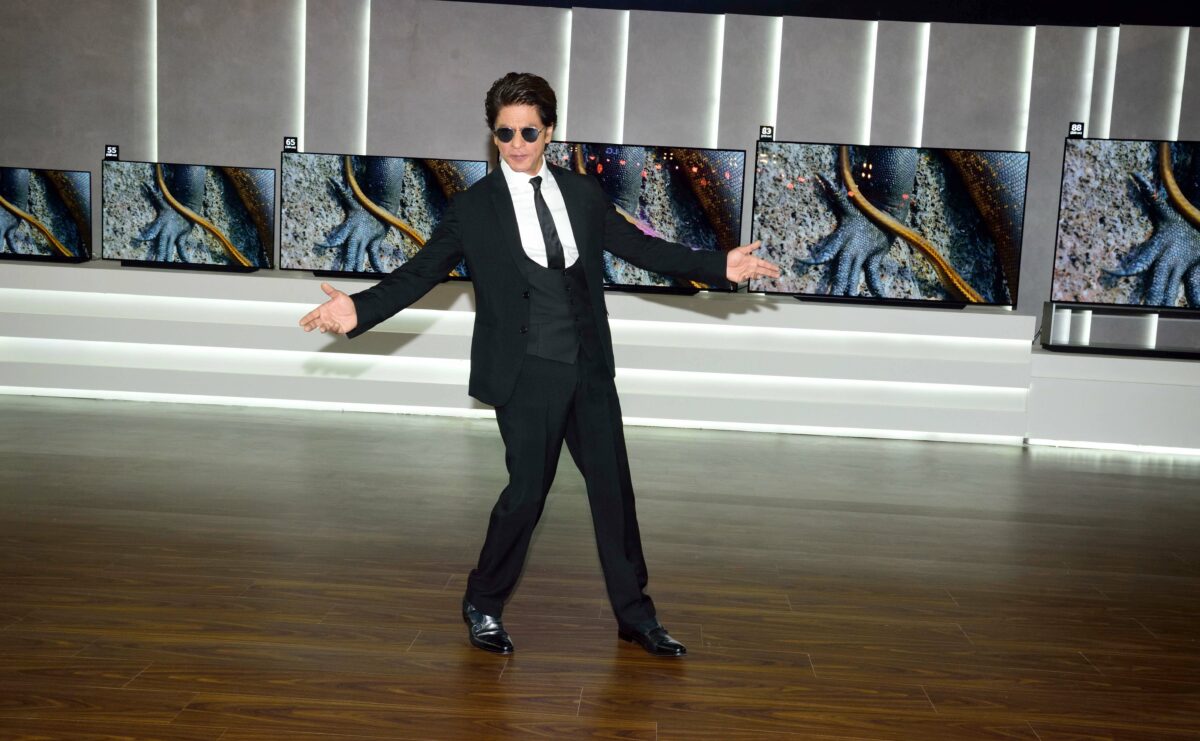Shah Rukh Khan  at LG OLED TV Series Launch in New Delhi -02