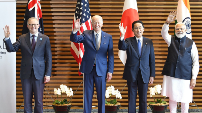 PM Narendra Modi, US President Joe Biden, Australian PM Anthony Albanese, and Japanese Prime Minister Fumio Kishida attended the Quad Leaders Summit in Japan.
